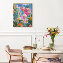 Afbeelding in Gallery-weergave laden, Diamond Painting - Jungle Sky Balloons