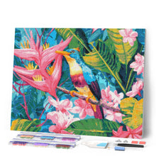 Afbeelding in Gallery-weergave laden, Diamond Painting - Tropische junglevogel