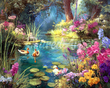 Afbeelding in Gallery-weergave laden, Diamond Painting - Bloemenmeer