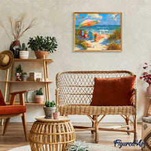 Afbeelding in Gallery-weergave laden, Diamond Painting - Zomer aan de kust