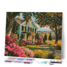 Afbeelding in Gallery-weergave laden, Diamond Painting - Bloeiende Tuinveranda