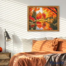 Afbeelding in Gallery-weergave laden, Diamond Painting - Gouden Herfstbomen