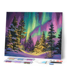 Afbeelding in Gallery-weergave laden, Diamond Painting - Aurora Woud