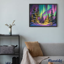 Afbeelding in Gallery-weergave laden, Diamond Painting - Aurora Woud