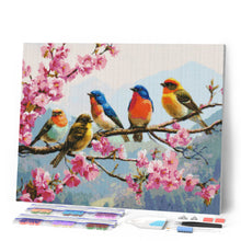 Afbeelding in Gallery-weergave laden, Diamond Painting - De Band van Zangvogels