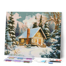 Afbeelding in Gallery-weergave laden, Diamond Painting - Winterhuisje