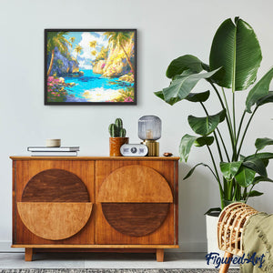 Diamond Painting - De Bloemenbaai