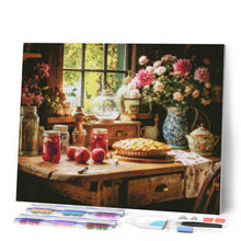 Afbeelding in Gallery-weergave laden, Diamond Painting - Zelfgemaakte Appeltaart