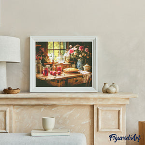 Diamond Painting - Zelfgemaakte Appeltaart