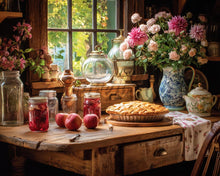 Afbeelding in Gallery-weergave laden, Diamond Painting - Zelfgemaakte Appeltaart