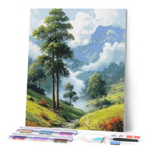 Afbeelding in Gallery-weergave laden, Diamond Painting - Mistige Vallei