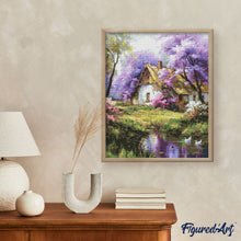 Afbeelding in Gallery-weergave laden, Diamond Painting - Jacarandahuisje