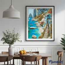 Afbeelding in Gallery-weergave laden, Diamond Painting - Paradijs op de Klif