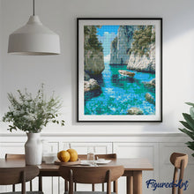 Afbeelding in Gallery-weergave laden, Diamond Painting - Rustige Blauwe Inham