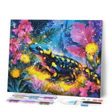 Afbeelding in Gallery-weergave laden, Diamond Painting - Salamander met Stippen