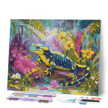 Afbeelding in Gallery-weergave laden, Diamond Painting - Vrolijke Salamander