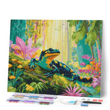 Afbeelding in Gallery-weergave laden, Diamond Painting - Bos-Salamander