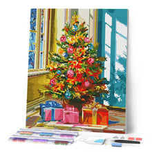 Afbeelding in Gallery-weergave laden, Diamond Painting - Heldere Kerstboom