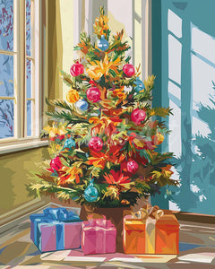 Diamond Painting - Heldere Kerstboom