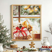 Afbeelding in Gallery-weergave laden, Diamond Painting - Feestelijke Koffietijd 40x50cm reeds ingelijst