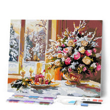 Afbeelding in Gallery-weergave laden, Diamond Painting - Romantische Kerstavond