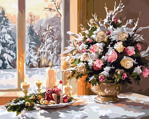 Diamond Painting - Romantische Kerstavond