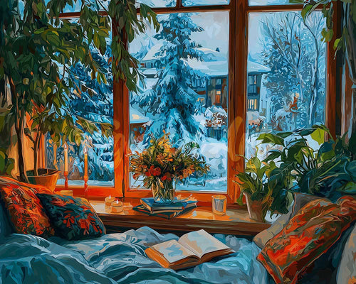 Diamond Painting - Knusse Winteravond