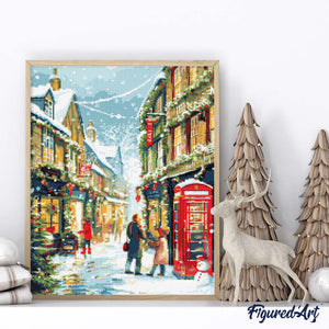 Diamond Painting - Britse Feeststraat
