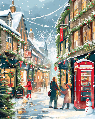 Diamond Painting - Britse Feeststraat