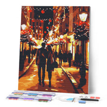 Afbeelding in Gallery-weergave laden, Diamond Painting - Romantische Kerstnacht