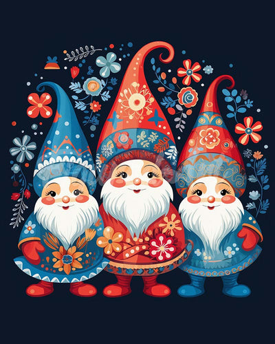 Diamond Painting - Kaboutertrio