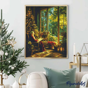 Diamond Painting - Rustig Moment van de Kerstman