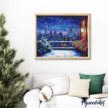 Afbeelding in Gallery-weergave laden, Diamond Painting - Winterbalkon