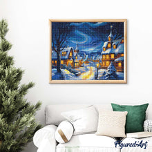Afbeelding in Gallery-weergave laden, Diamond Painting - Sterrenkerstdorp
