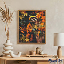 Afbeelding in Gallery-weergave laden, Diamond Painting - Wasbeer in regenjas