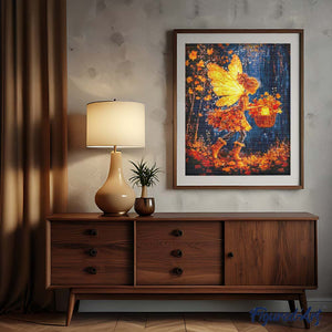 Diamond Painting - De bladverzamel-fee
