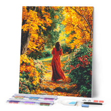 Afbeelding in Gallery-weergave laden, Diamond Painting - Dame in rood