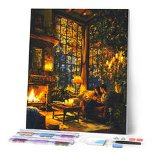 Afbeelding in Gallery-weergave laden, Diamond Painting - Gezellige herfstavond