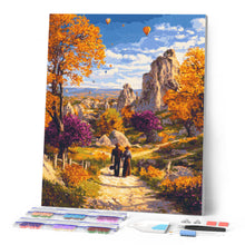 Afbeelding in Gallery-weergave laden, Diamond Painting - Romantische herfst in Cappadocië