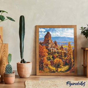 Diamond Painting - Rotskasteel Cappadocië