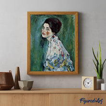 Afbeelding in Gallery-weergave laden, Diamond Painting - Portret van een dame - Klimt