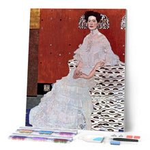 Afbeelding in Gallery-weergave laden, Diamond Painting - Portret van Fritza Riedler - Klimt