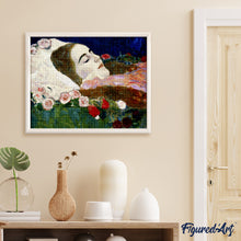 Afbeelding in Gallery-weergave laden, Diamond Painting - Ria Munk op haar sterfbed - Klimt