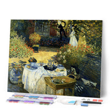 Afbeelding in Gallery-weergave laden, Diamond Painting - Het ontbijt in de tuin - Monet