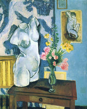 Afbeelding in Gallery-weergave laden, Diamond Painting - Gipsen torso met bloemenboeket - Matisse