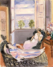 Afbeelding in Gallery-weergave laden, Diamond Painting - Interieur met twee figuren, open raam - Matisse