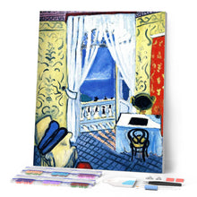 Afbeelding in Gallery-weergave laden, Diamond Painting - Interieur met vioolkoffer - Matisse