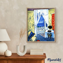 Afbeelding in Gallery-weergave laden, Diamond Painting - Interieur met vioolkoffer - Matisse