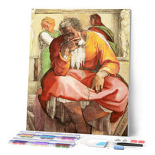 Afbeelding in Gallery-weergave laden, Diamond Painting - De profeet Jeremia - Michelangelo