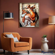 Afbeelding in Gallery-weergave laden, Diamond Painting - De Libische Sibille - Michelangelo